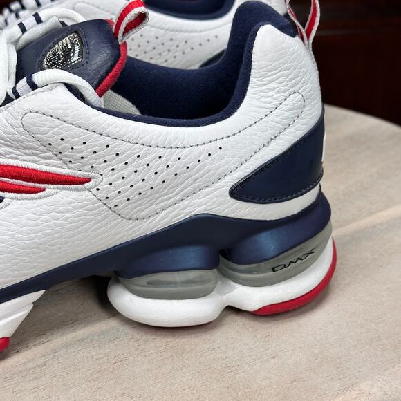 Reebok New England Patriots Men’s Size 10 RB 706 FLU Sneakers White Navy NEW NIB - Picture 5 of 15